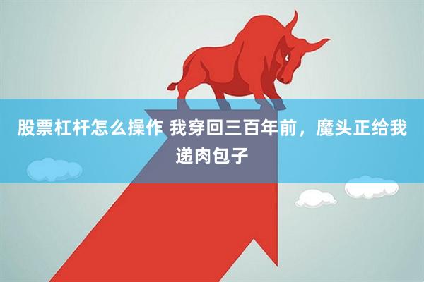 股票杠杆怎么操作 我穿回三百年前，魔头正给我递肉包子
